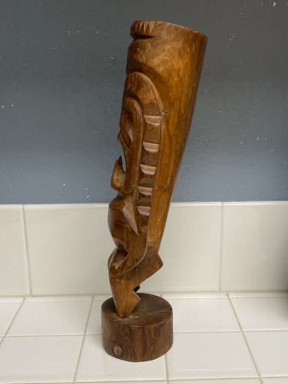 wooden tiki/totem - Picture 7 of 8